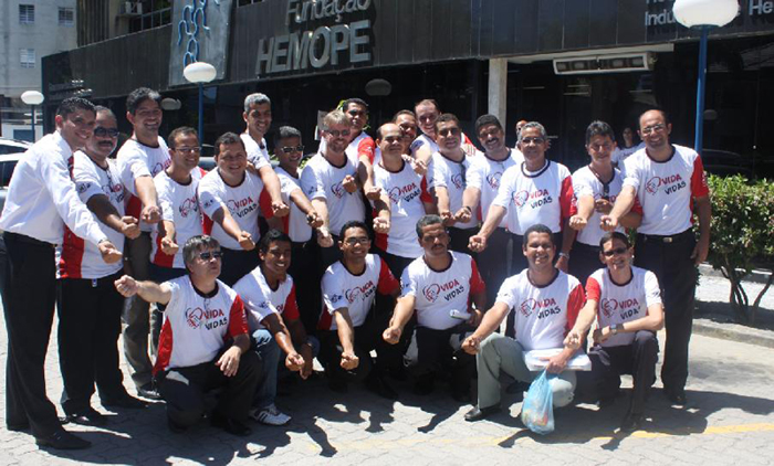Integrantes do Projeto Vida por Vidas da Igreja Adventista do Sétimo Dia